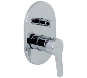 Built-in single lever shower mixer